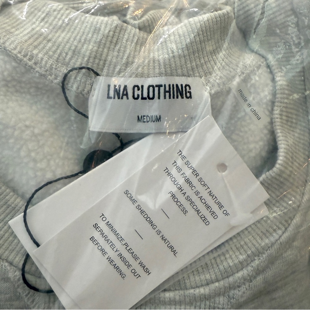 LNA Vintage Daniel Sweatshirt NWT - Picture 4 of 4